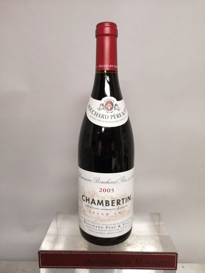 null 1 bottle CHAMBERTIN Grand cru - BOUCHARD 2005