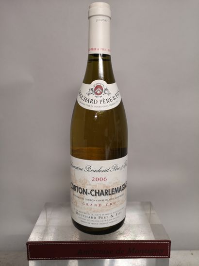 null 1 bottle CORTON CHARLEMAGNE Grand cru - BOUCHARD 2006