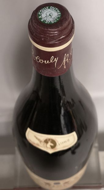 null 1 double magnum CHINON "La Baronnie Madeleine" - COULY DUTHEIL 1982 Box. 

Stained...