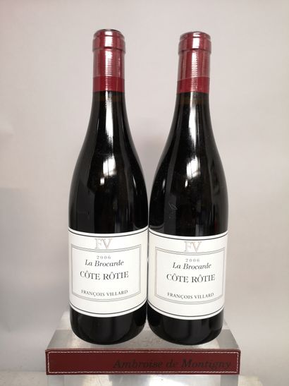 null 2 bottles CÔTE-RÔTIE "La Brocarde" - Francois VILLARD 2006