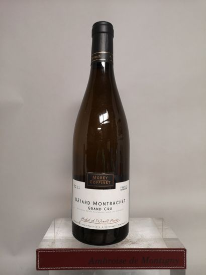 null 1 bottle BÂTARD MONTRACHET Grand cru - Domaine MOREY-COFFINET 2011