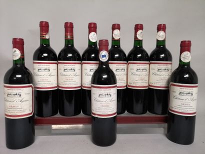 null 9 bottles Château D'ARGUIN - Graves 7 from 1998 and 1 from 1995. 

Slightly...