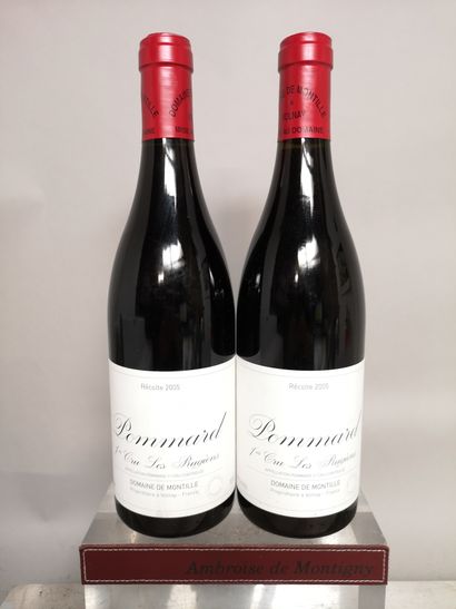 null 2 bottles POMMARD 1er cru "Les Rugiens" - Domaine de MONTILLE 2005