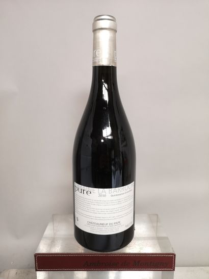 null 1 bouteille CHATEAUNEUF du PAPE "Pure" - Domaine La BARROCHE 2010