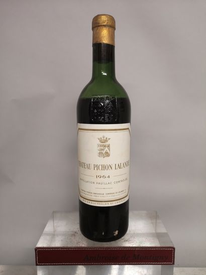null 1 bottle Château PICHON LONGUEVILLE Comtesse de Lalande - 2nd GCC Pauillac 1964...