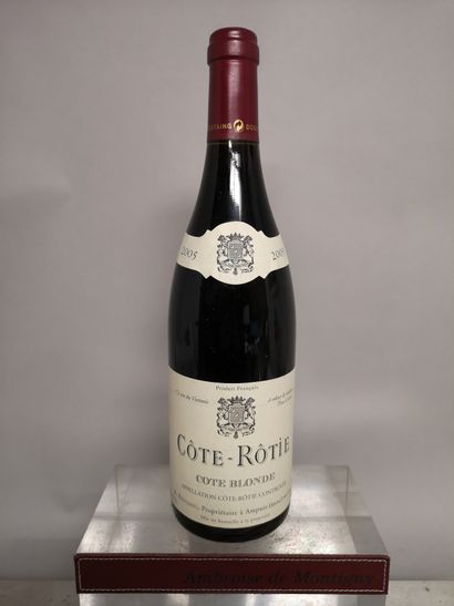 null 1 bouteille CÔTE-RÔTIE "Cote Blonde" - Rene ROSTAING 2005