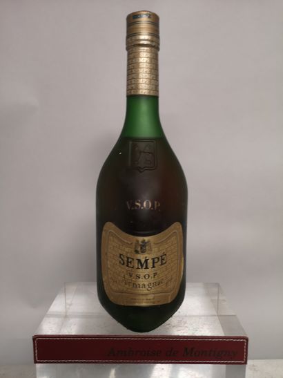 null 1 bouteille ARMAGNAC SEMPE "V.S.O.P."