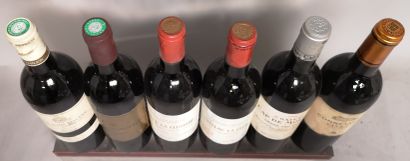 null 6 bottles of BORDEAUX from the 90's :

1 Château CAP de MOURLIN 1996 - Saint...