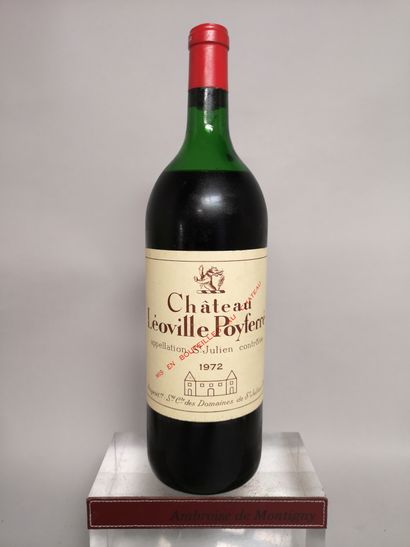 null 1 magnum Château LEOVILLE POYFERRE - 2nd GCC Saint Julien 1972 

Mid-shoulder...