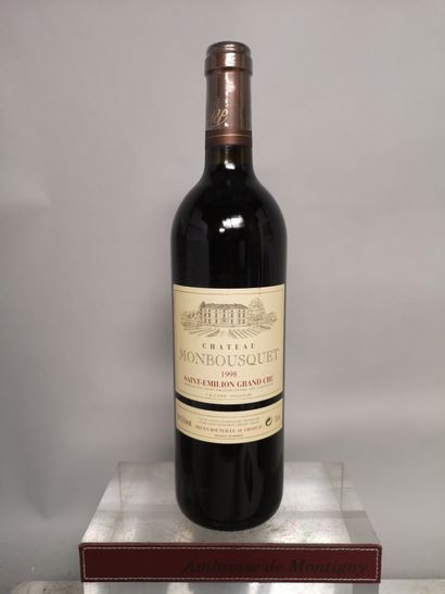 null 1 bouteille Château MONBOUSQUET - St. Emilion Grand cru 1998
