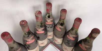 null 7 bottles BOURGOGNE 1955 CALVET - CHAMBOLLE MUSIGNY and BEAUNE 1955 

FOR SALE...