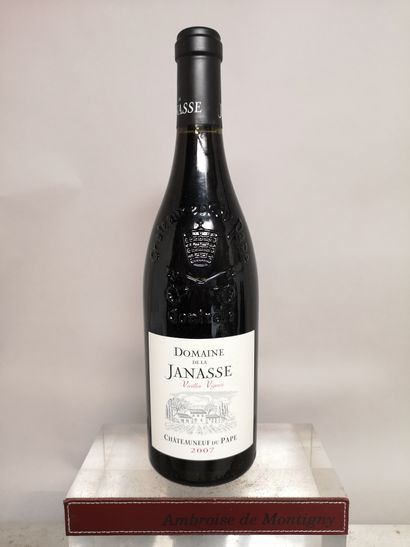null 1 bottle CHATEAUNEUF du PAPE "Vieilles vignes" - Domaine de La JANASSE 2007