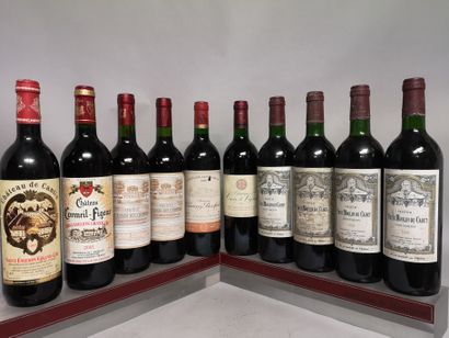null 10 bottles BORDEAUX AOC SAINT EMILION :

1 Château CORMEIL FIGEAC Grand Cru...