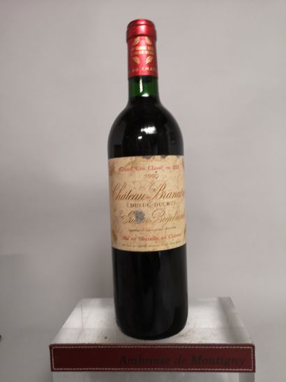 null 1 bouteille Château BRANAIRE DUCRU - Saint-Julien 1990