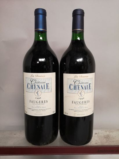 2 magnums FAUGERES - Château CHENAIE 