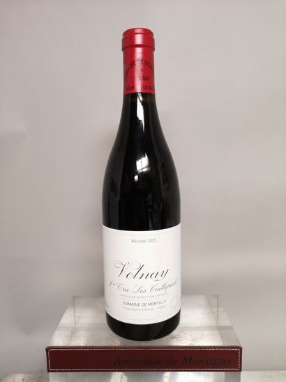 null 1 bouteille VOLNAY 1er cru "Taillepieds" - Domaine de MONTILLE 2005