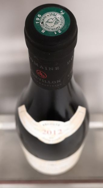 null 1 bottle NUITS St. GEORGES 1er cru "les Vaucrains" - Robert CHEVILLON 2012