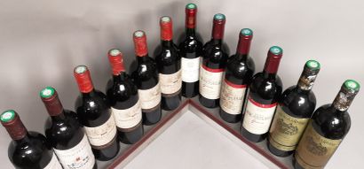 null 12 bottles BORDEAUX DIVERS FOR SALE AS IS Millesimes 1998, 2000 and 2002