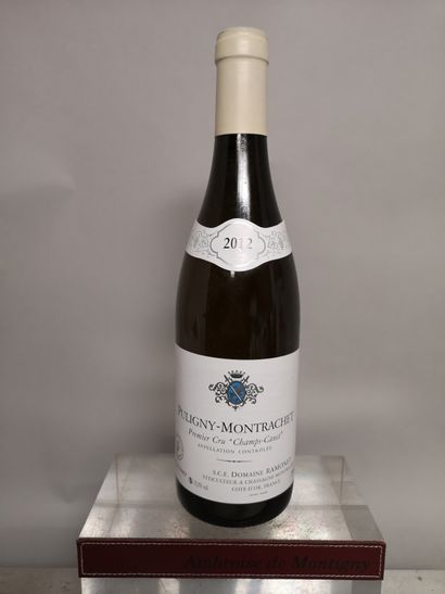 null 1 bouteille PULIGNY MONTRACHET 1er cru "Champs Canet" - RAMONET 2012