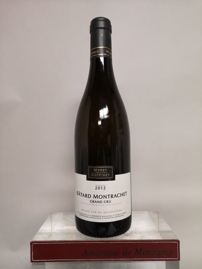 null 1 bottle BÂTARD MONTRACHET Grand cru - Domaine MOREY-COFFINET 2012