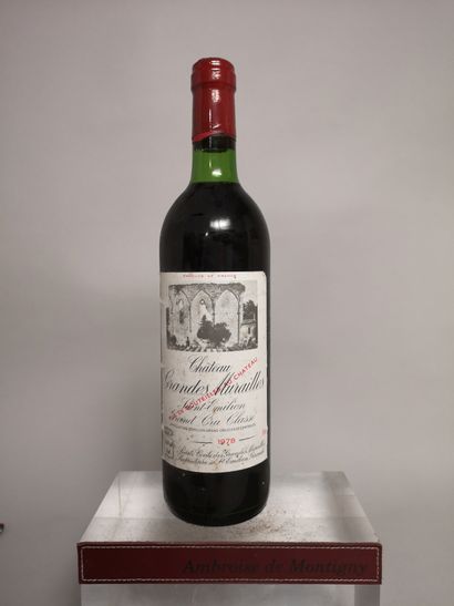 null 1 bouteille Château GRANDES MURAILLES 1978 Saint-Emilion Grand cru classé