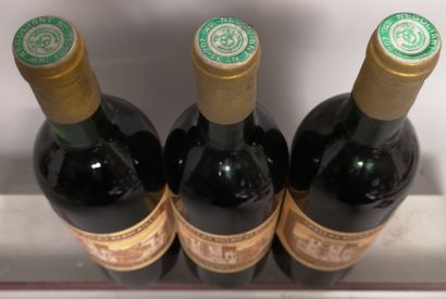 null 3 bottles Château DUCRU BEAUCAILLOU - 2nd GCC Saint Julien 1978