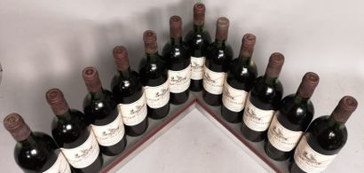 null 12 bottles Château BEYCHEVELLE - 4th GCC Saint Julien 1978 Wooden case. 

Label...