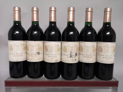 null 6 bottles MADIRAN - Château Laroche Viella 1996 FOR SALE AS IS