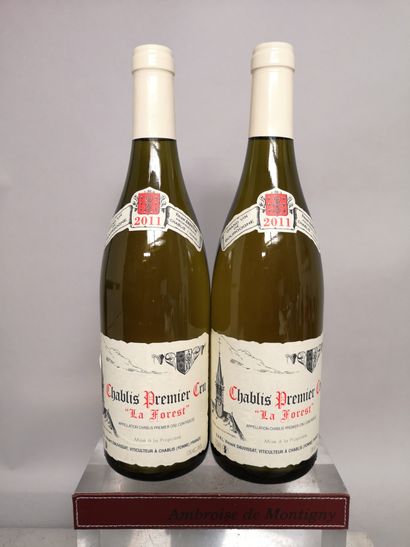 null 2 bouteilles CHABLIS 1er cru "La Forest" - Vincent DAUVISSAT 2011