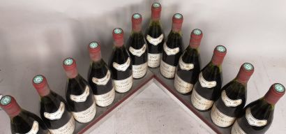 null 12 bouteilles ALOXE CORTON - QUINSON Fils 1974 

Étiquettes légèrement tachées....