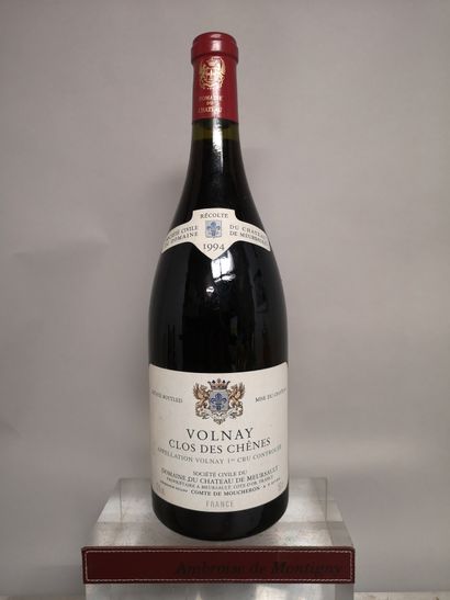 null 1 magnum VOLNAY 1er Cru "Clos des Chênes" - Château de MEURSAULT 1994 Coffr...