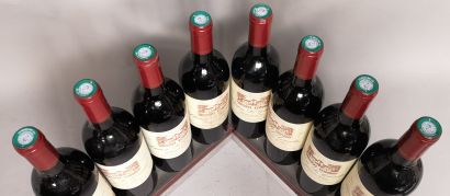 null 8 bottles Château La GRAVELIERE - Graves de Vayres 2002 

Slightly stained ...