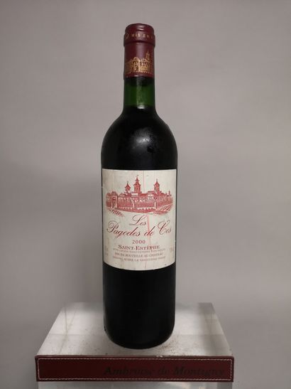 1 bottle LES PAGODES DE COS 2000 - 2nd wine...