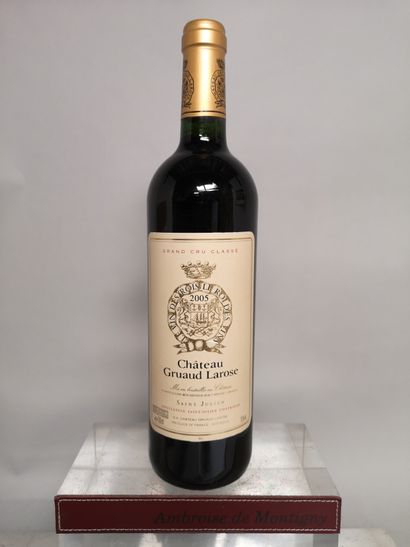 null 1 bottle Château GRUAUD LAROSE - 2nd Gcc Saint Julien 2005 

Label slightly...