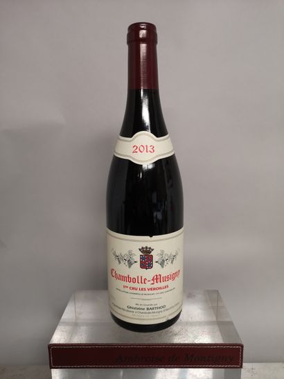 null 1 bottle CHAMBOLLE MUSIGNY 1r Cru "Les Veroilles" - Ghislaine BARTHOD 2013 

Label...