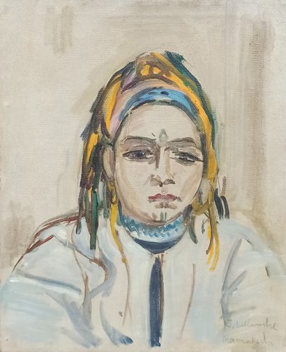 null Jules LELLOUCHE (1903-1963)

Femme d'Afrique du Nord

Huile sur toile.

Signée...
