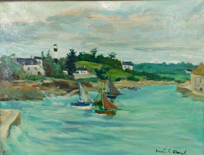 Henri Georges CHEVAL (1897-1976) 
Landscape...
