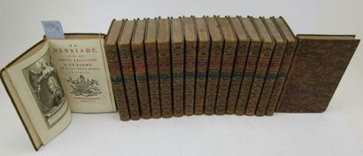 null Voltaire. - Complete collection of the works of Mr. De Voltaire. First edition....