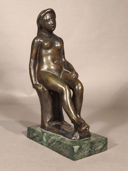After Aristide MAILLOL (1861-1944) 
Seated...