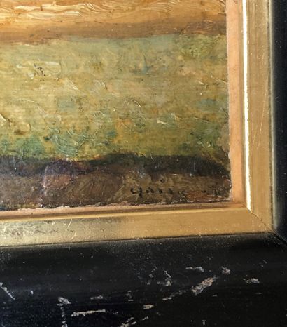 null Attribué à Georges MICHEL (1763-1843)

Paysage au moulin animé 

Huile sur toile...