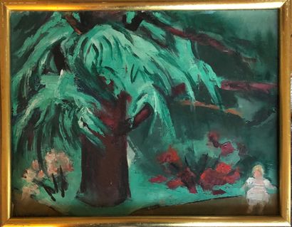null Lilly STEINER (1884-1961)

Jardins de Boulogne

Huile sur toile

Signée en bas...
