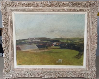null Maurice Louis SAVIN (1894-1973)

Country landscape

Oil on canvas.

Signed lower...