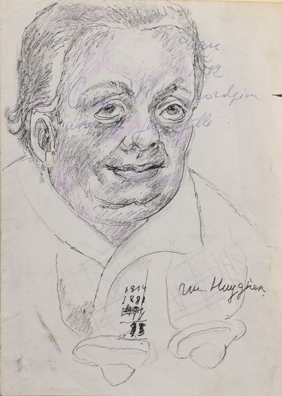 null Marie Vorobieff MAREVNA (1892-1984)

Portrait de Diego Riviera 

Plume, encre,...
