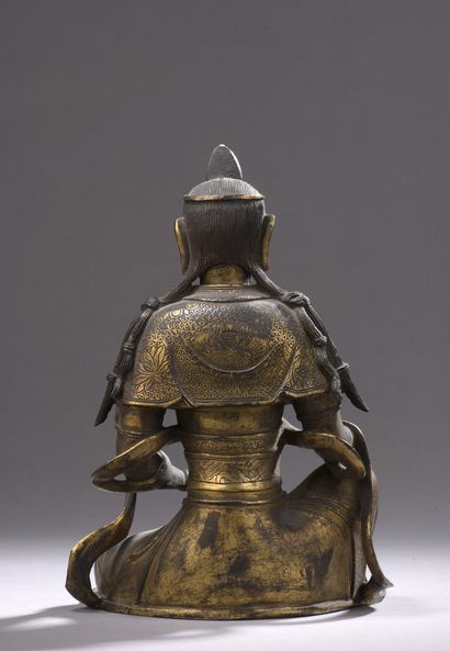 null Bodhisattva

Gilded bronze

China, 17th century

H. 20 cm