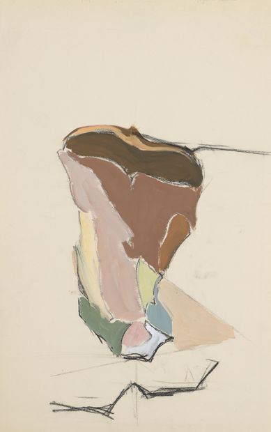 Jean LEGROS (1917-1981) Untitled, ca. 1947-49

Four gouaches on paper. 

Studio stamp...