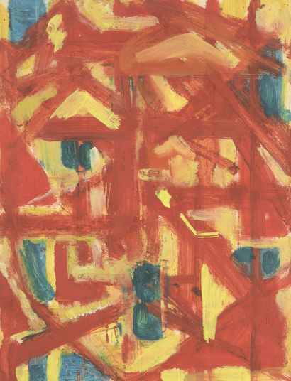 Jean LEGROS (1917-1981) Sans titre, vers 1957-59

Dix gouaches ou pastels sur papier....
