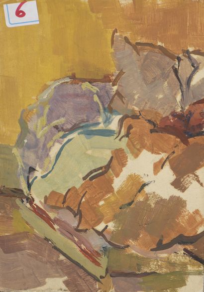 Jean LEGROS (1917-1981) Untitled

Seven works including oil on cardboard, oil on...