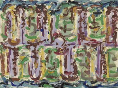 Jean LEGROS (1917-1981) Untitled

One gouache on paper, one oil on cardboard (signed...