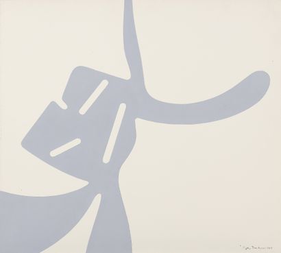 Jean LEGROS (1917-1981) Sign, 1973

Stencil on paper.

Signed and titled lower right.

76...