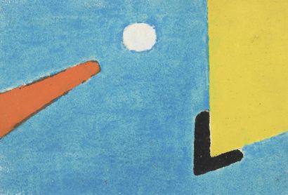 Jean LEGROS (1917-1981) Période bleue, vers 1964

Trois huiles et sable sur panneau....